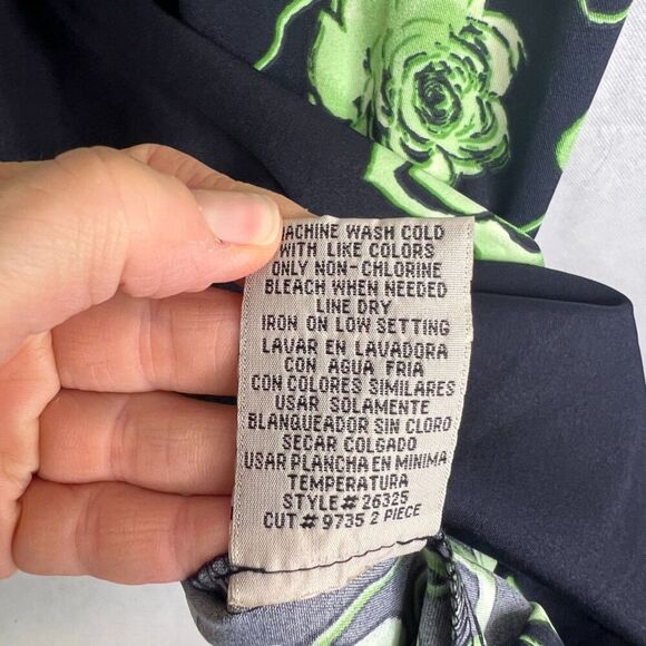 Maya‎ Brooke NWT Navy Blue Floral Bodycon Sleeveless Midi Dress Size 12 - Picture 5 of 6